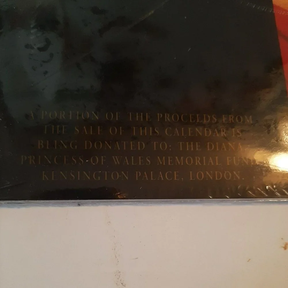 1998 Princess Diana Commemorative Calendar New in Wrapper